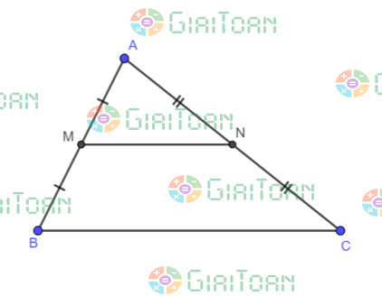 Đường trung bình của tam giác của hình thang