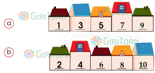 Bài 2 Toán lớp 1 trang 50 sách Chân trời sáng tạo