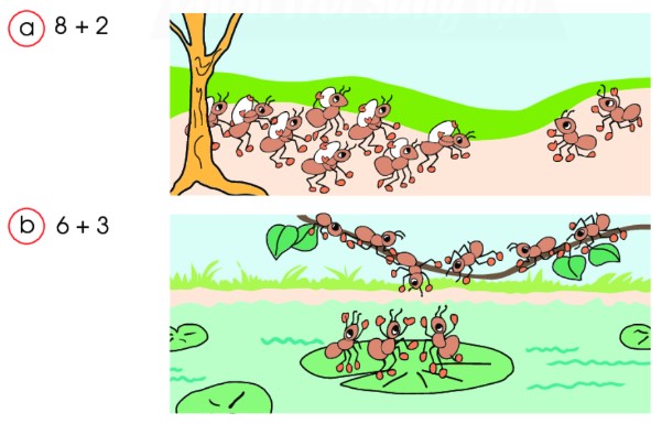 Bài 2 Toán lớp 1 trang 60 sách Chân trời sáng tạo