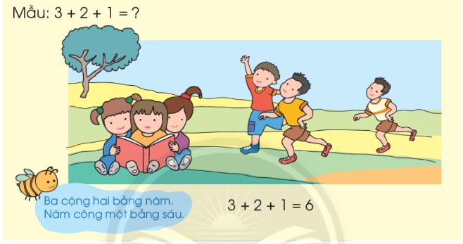 Bài 2 Toán lớp 1 trang 61 sách Chân trời sáng tạo