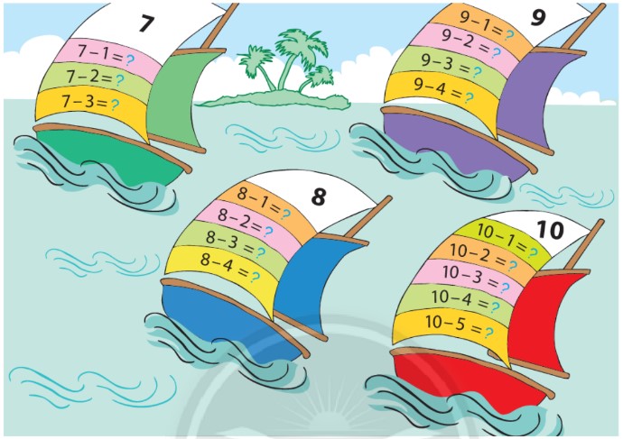 Bài 5 Toán lớp 1 trang 66 sách Chân trời sáng tạo