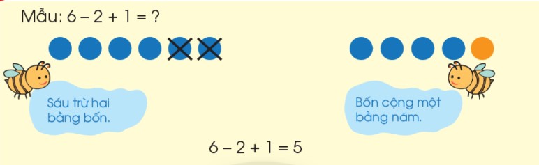 Bài 2 Toán lớp 1 trang 69 sách Chân trời sáng tạo