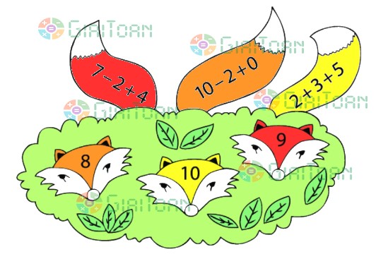 Bài 6 Toán lớp 1 trang 72 sách Chân trời sáng tạo