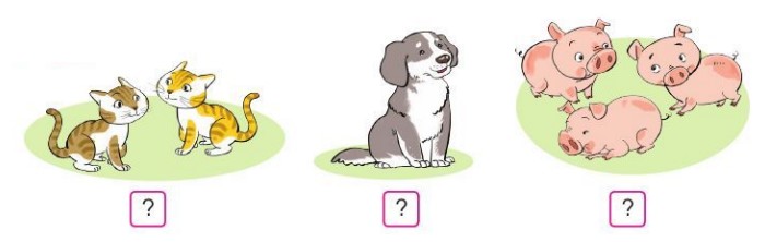 Bài 1 Toán lớp 1 trang 11 sách Cánh Diều