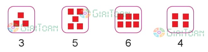 Bài 2 Toán lớp 1 trang 13 sách Cánh Diều