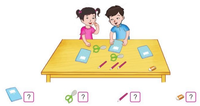 Bài 4 Toán lớp 1 trang 11 sách Cánh Diều