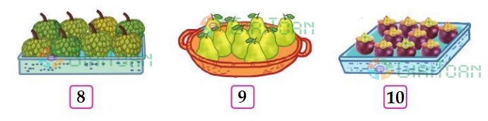 Bài 1 Toán lớp 1 trang 18 sách Cánh Diều