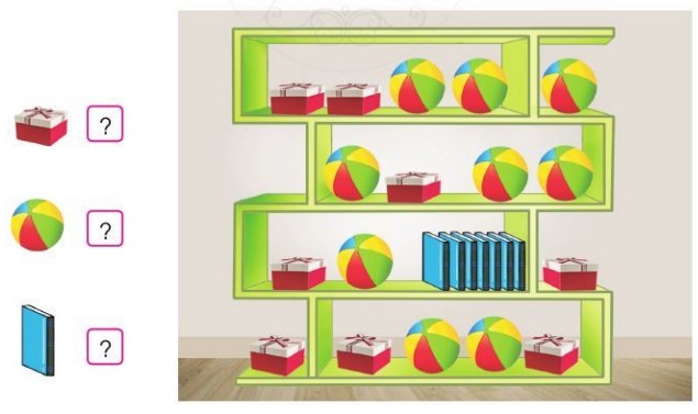 Bài 4 Toán lớp 1 trang 15 sách Cánh Diều