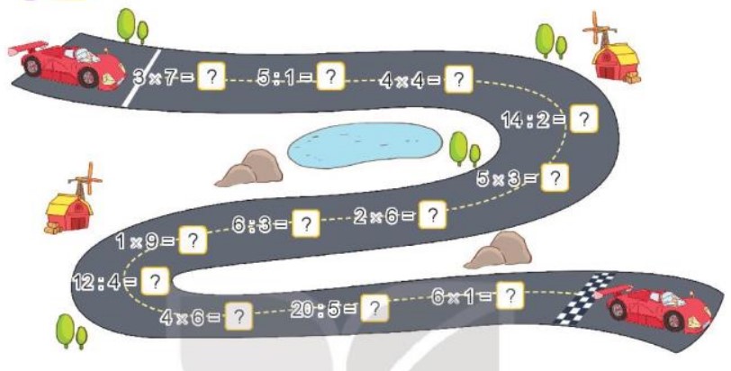 Bài 3 Toán lớp 3 trang 26 sách Kết nối tri thức