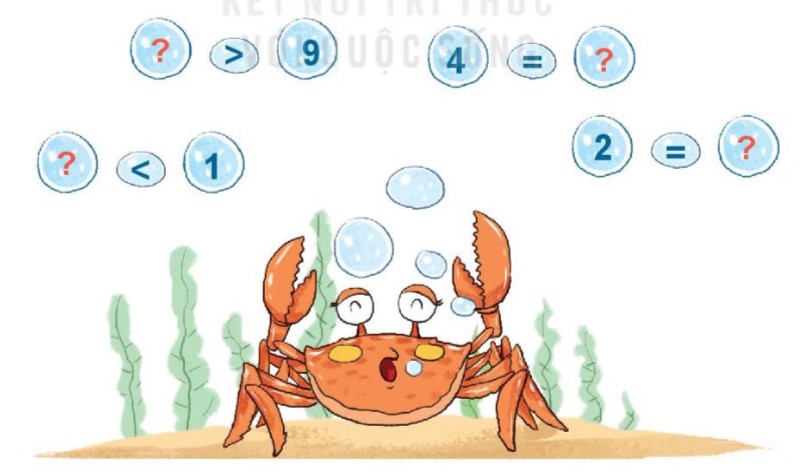 Bài 2 Toán lớp 1 trang 30 sách Kết nối tri thức