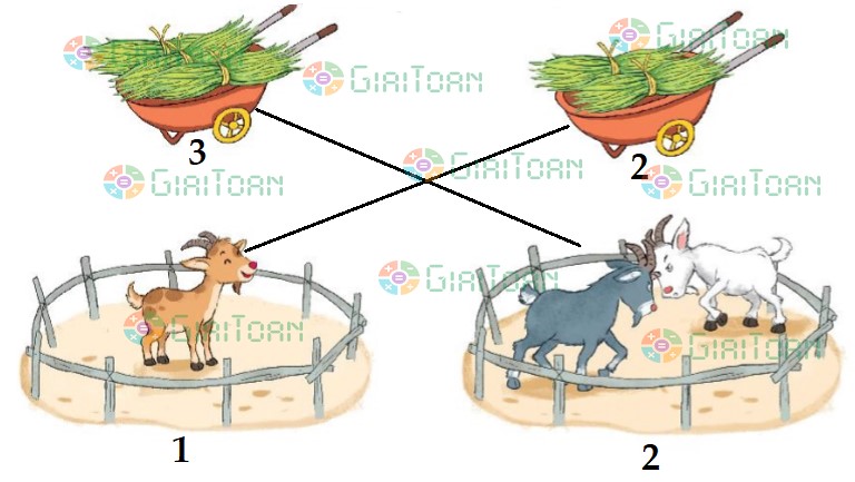 Hoạt động 4 Toán lớp 1 trang 27 sách Kết nối tri thức
