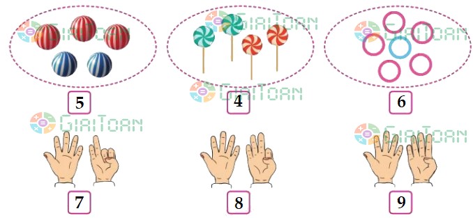 Bài 3 Toán lớp 1 trang 28 sách Cánh Diều