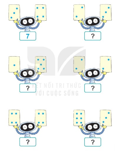 Hoạt động 2 Toán lớp 1 trang 33 sách Kết nối tri thức