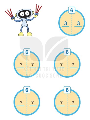Hoạt động 2 Toán lớp 1 trang 35 sách Kết nối tri thức