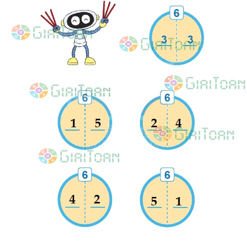 Hoạt động 2 Toán lớp 1 trang 35 sách Kết nối tri thức