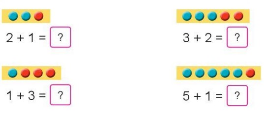 Bài 1 Toán lớp 1 trang 39 sách Cánh Diều