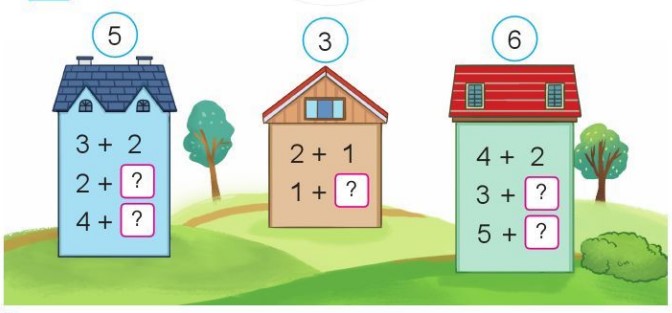 Bài 3 Toán lớp 1 trang 42 sách Cánh Diều