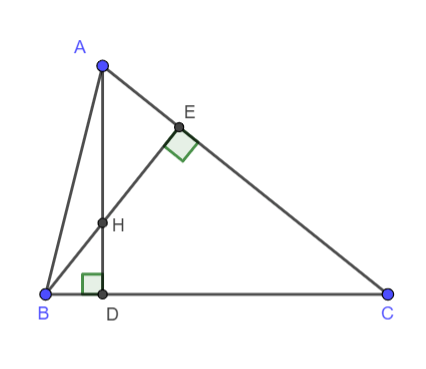 Bài tập tỉ số lượng giác của góc nhọn