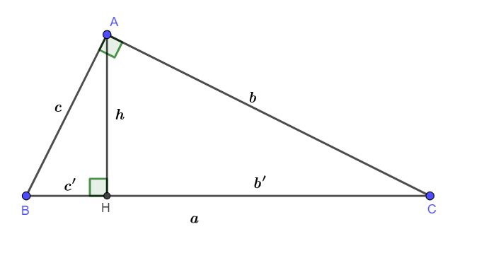 Hệ thức về cạnh và đường cao