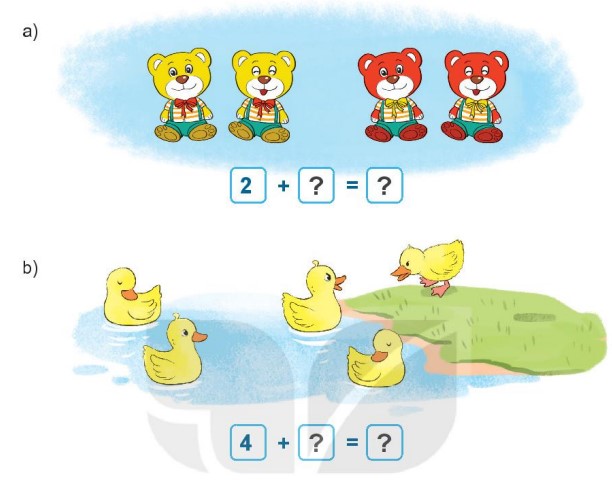 Hoạt động 2 Toán lớp 1 trang 57 sách Kết nối tri thức