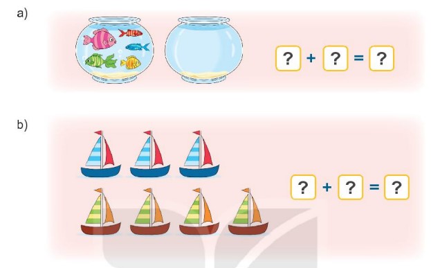 Hoạt động 3 Toán lớp 1 trang 63 sách Kết nối tri thức