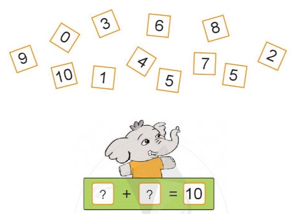 Bài 4 Toán lớp 1 trang 51 sách Cánh Diều