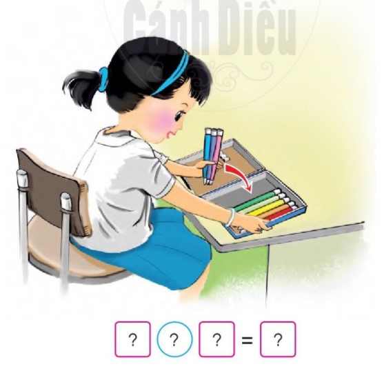 Bài 4 Toán lớp 1 trang 51 sách Cánh Diều