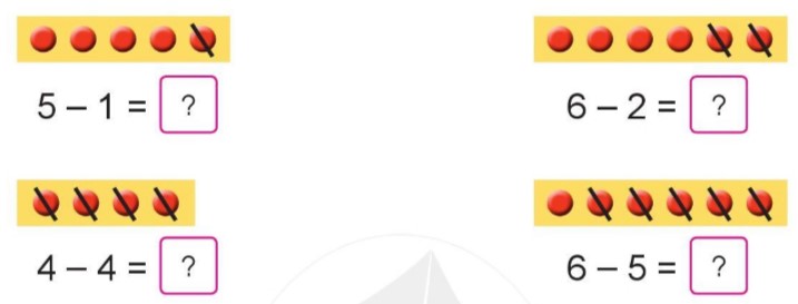 Bài 1 Toán lớp 1 trang 58 sách Cánh Diều