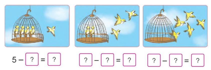 Bài 4 Toán lớp 1 trang 63 sách Cánh Diều