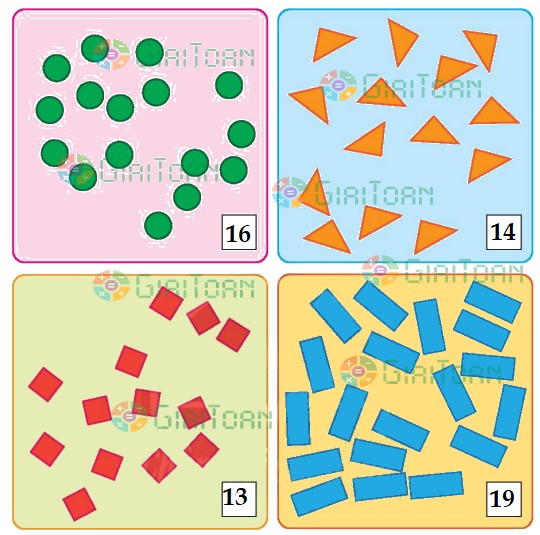 Bài 2 Toán lớp 1 trang 85 sách Chân trời sáng tạo