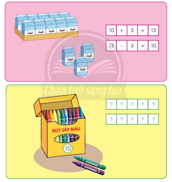 Bài 2 Toán lớp 1 trang 89 sách Chân trời sáng tạo