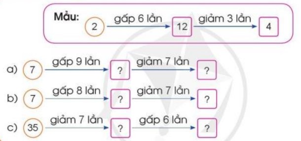 Bài 4 Toán lớp 3 trang 47 sách Cánh Diều