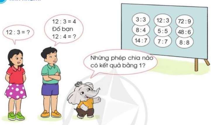 Bài 1 Toán lớp 3 trang 52 sách Cánh Diều