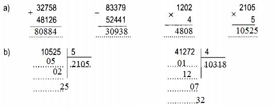 Giải vở bài tập Toán 4 bài 2