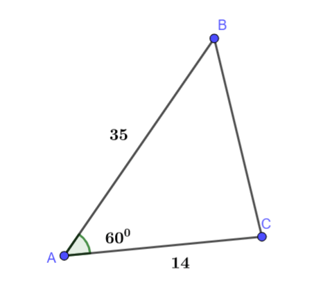 Thực hành 3 trang 71 Toán 10 tập 1 SGK Chân trời sáng tạo