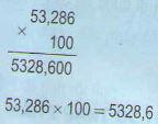 : Nhân một số thập phân với 10, 100, 1000