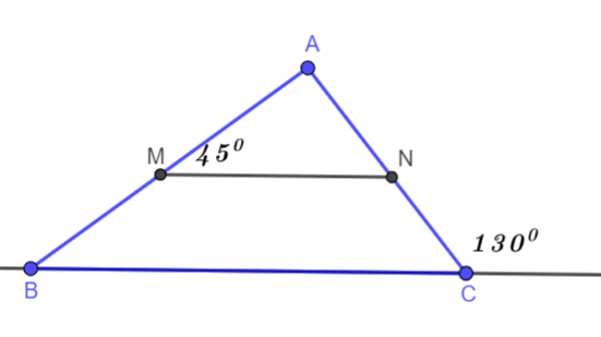Luyện tập Tổng ba góc trong một tam giác