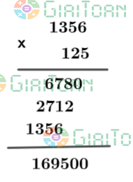 Thực hiện các phép nhân sau a) 951 . 23