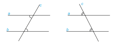 Dấu hiệu nhận biết hai đường thẳng song song