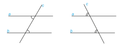 Dấu hiệu nhận biết hai đường thẳng song song