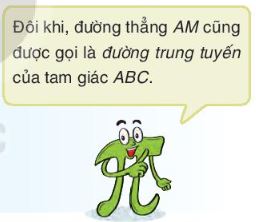 Lý thuyết bài 34: Sự đồng quy của ba trung tuyến, ba đường phân giác trong một tam giác
