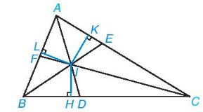 Lý thuyết bài 34: Sự đồng quy của ba trung tuyến, ba đường phân giác trong một tam giác