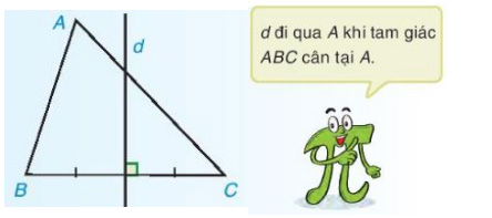 Toán 7 Bài 35: Sự đồng quy của ba đường trung trực, ba đường cao trong một tam giác