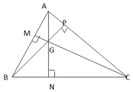 Toán 7 Bài 35: Sự đồng quy của ba đường trung trực, ba đường cao trong một tam giác