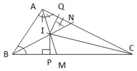 Toán 7 Bài 34: Sự đồng quy của ba trung tuyến, ba đường phân giác trong một tam giác