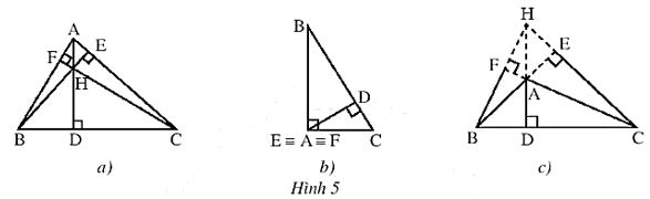 Lý thuyết bài 8: Tính chất ba đường cao của tam giác